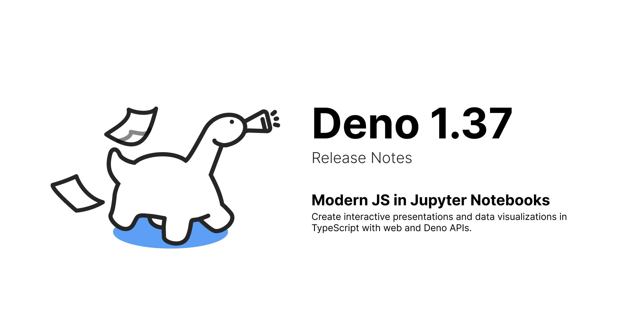 Deno 1.37: Modern JavaScript in Jupyter Notebooks