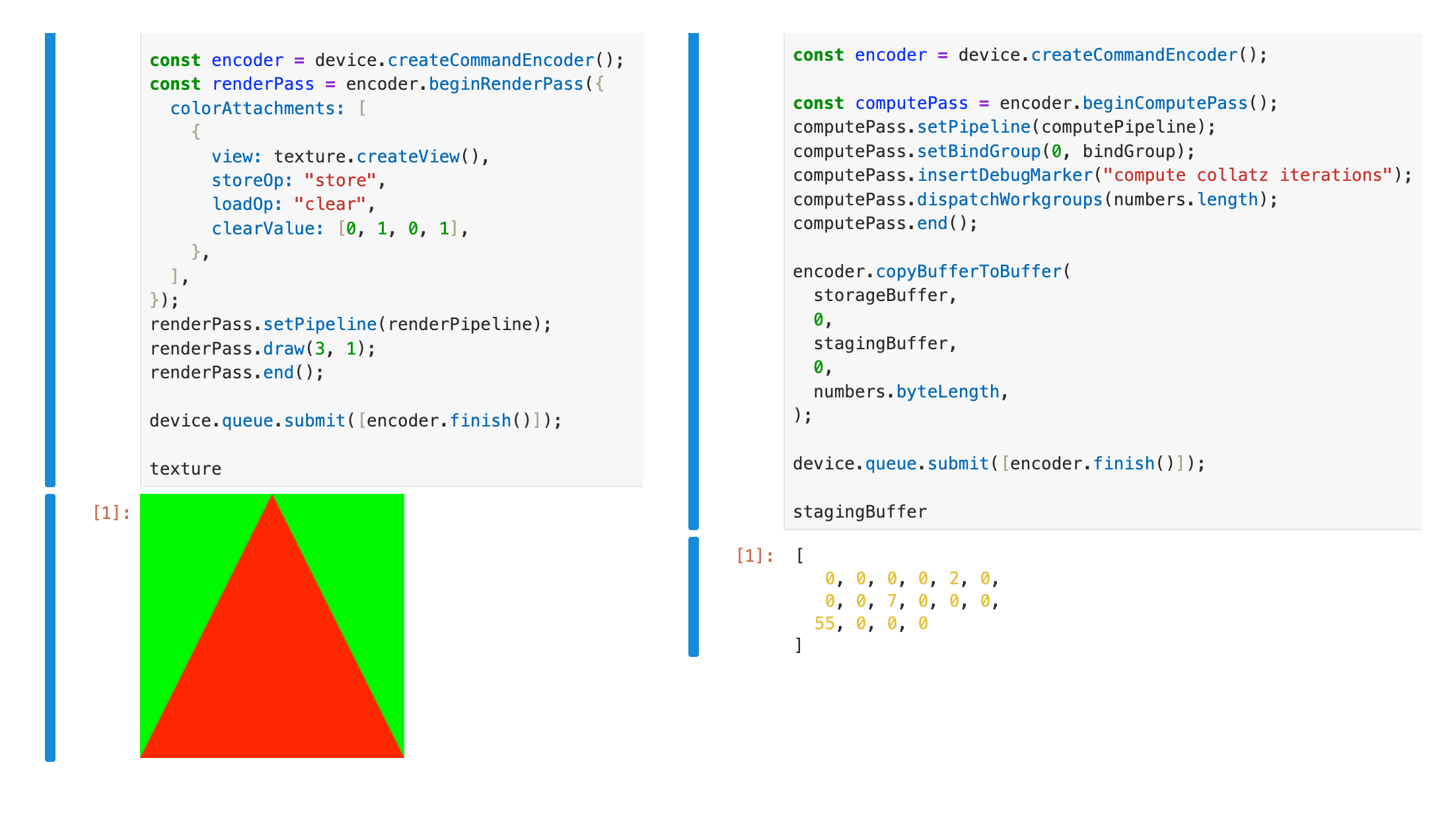 Demo of Jupyter GPUTexture and GPUBuffer